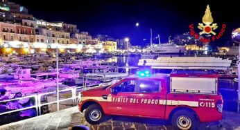 Ponza, principio d’incendio in un’abitazione