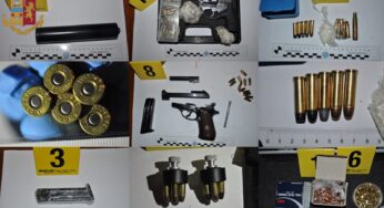 Questura di Latina: contrasto alle rapine con armi da fuoco. Un arresto della Squadra Mobile