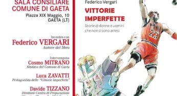 Vittorie imperfette debutta a Gaeta! Stasera la presentazione con l’autore Federico Vergari