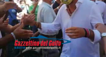 Fondi, bagno di folla per Salvini (VIDEO)