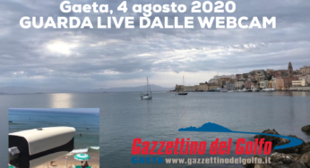 Meteo LIVE 4 Agosto, guarda le webcam dalle spiagge di Gaeta