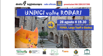A Fondi “Undici volte Rodari”: letture ad alta voce, musica dal vivo e proiezioni