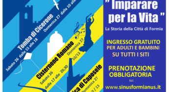 Formia partecipa alle Giornate Europee del Patrimonio