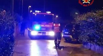 Maltempo in provincia di Latina, numerosi gli interventi dei Vigili del Fuoco