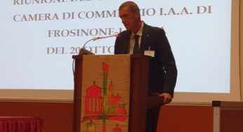 Camera di Commercio Frosinone-Latina, Acampora è il primo Presidente