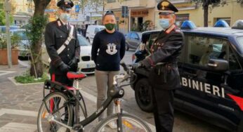 Bici elettrica rubata, ritrovata dai Carabinieri e restituita alla proprietaria