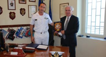 Gaeta, Prefetto di Latina in visita alla Capitaneria di Porto