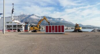 Formia, iniziati i lavori presso il Molo Vespucci per l’adeguamento degli ormeggi