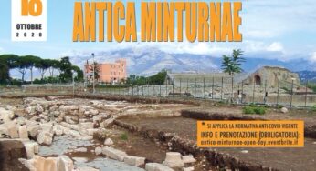 Open day degli scavi archeologici nell’area del Castrum dell’antica Minturnae