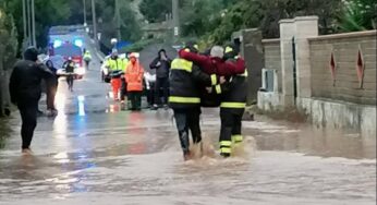 Maltempo in provincia, tanti gli interventi dei Vigili del Fuoco
