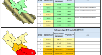 Immacolata con il maltempo, allerta meteo su Latina e provincia
