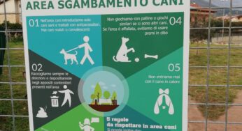 Formia, nel quartiere San Pietro inaugurata la prima area pubblica di sgambamento per cani del Golfo