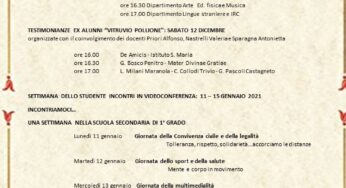 Open day e orientamento on line all’Istituto comprensivo V. Pollione di Formia