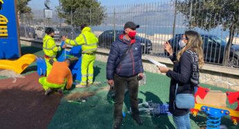 Gaeta, aree ludiche: al via il primo step di riqualificazione