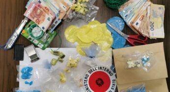 Contrasto al traffico di sostanze stupefacenti, ennesimo arresto della Squadra Mobile
