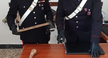 In possesso di oggetti atti ad offendere, denunciato un 63 enne