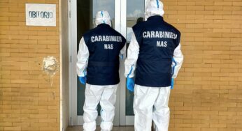 Controlli dei Nas negli obitori: feretri accantonati e mancanza di igiene