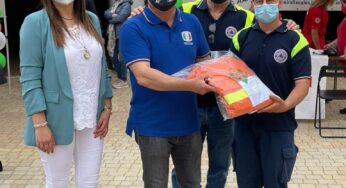 Gaeta, donate alla Protezione Civile Fenice tute antincendio boschivo