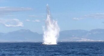 Ordigno bellico fatto brillare a Formia, era una bomba di aereo