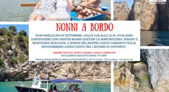 “Nonni a bordo”, a Gaeta da settembre le minicrociere per la terza età