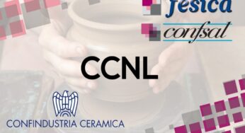 Lavoro: Rinnovato il CCNL del settore ceramico “Confindustria – Fesica”