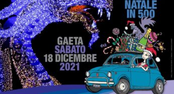 Favole di Luce, a Gaeta la sfilata di Babbi Natale in 500