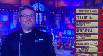 Lo chef Davide Orlando su Rai 1 a “I Soliti Ignoti”