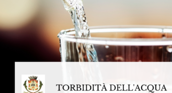 Fenomeno di torbidità dell’acqua nel comune di Formia