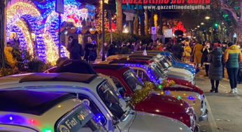 A Gaeta Babbo Natale arriva in 500 (VIDEO)