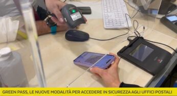Poste, attive da domani le modalità di controllo per l’accesso con il green pass