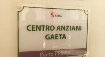 Centri anziani Gaeta, arriva il contributo al “Progetto te – Lazio per la terza età”