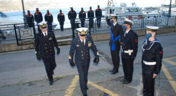 Visita del Direttore Marittimo del Lazio alle istituzioni ed ai Comandi della Guardia Costiera