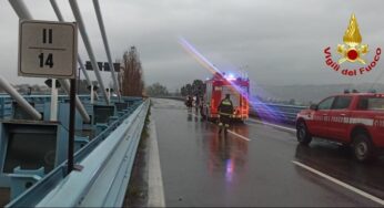 Incidente stradale sulla Variante Appia