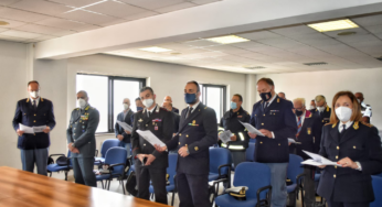 L’Arcivescovo di Gaeta celebra il precetto pasquale presso il Commissariato di P.S. di Formia