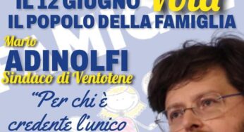 Amministrative, Ventotene: oggi conferenza stampa online di Mario Adinolfi