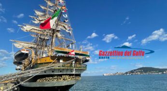 A Gaeta a bordo dell’Amerigo Vespucci