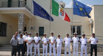 Il Comandante generale del Corpo delle Capitanerie di porto visita gli uffici della Guardia Costiera di Formia e Scauri