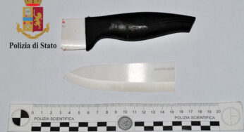Litiga con il convivente e lo ferisce con un coltello: denunciata una 38enne