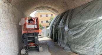 Formia, riapre il sottopasso della linea ferroviaria in via Pasquale Testa