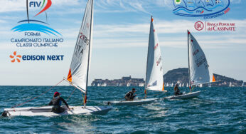 Vela, a Formia dal 2 al 6 novembre il Campionato Italiano delle Classi Olimpiche 2022