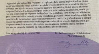 Concorso nazionale di giornalismo scolastico, premiato IC Pollione di Formia