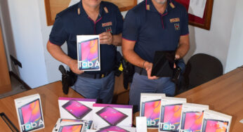 Recuperati 14 tablet rubati da una scuola: Due indagati per ricettazione