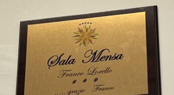 Intitolata all’itrano Franco Lorello la sala mensa del l’istituto alberghiero di Formia