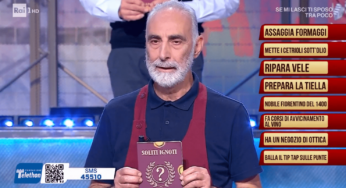 Osvaldo da Gaeta su Rai 1 a “I Soliti Ignoti”