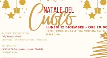 Terracina il Gran Galà per il Natale del Cuoco