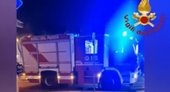Gaeta, incendio in un appartamento. Intervengono i Vigili del Fuoco