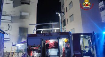 Formia, incendio in un appartamento. Evacuato l’intero stabile