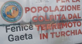Gaeta a sostegno delle popolazioni terremotate