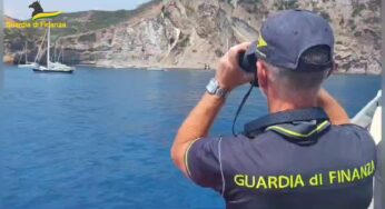 Fiamme Gialle, costante presidio di legalità alle isole pontine