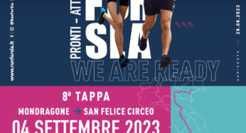 “Run For Sla” pronta ad attraversare l’Italia – Gaeta protagonista dell’8ª tappa